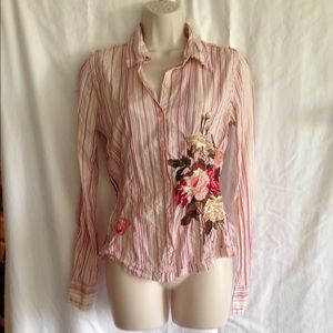 3J workshop embroidered shirt