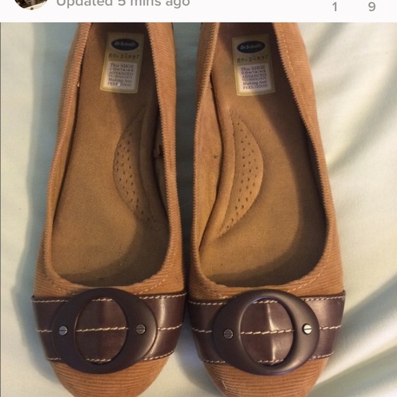 Dr. Scholl's corduroy flats