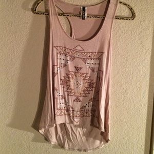 high low tank top