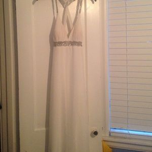 White prom/ formal dress