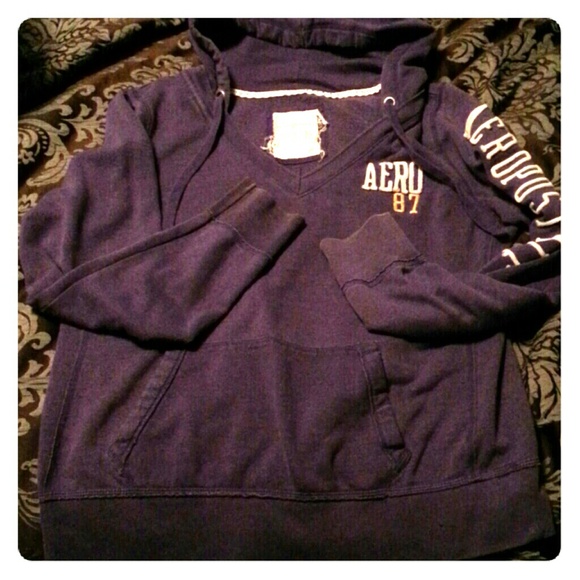 Purple Aeorpostale Hoodie