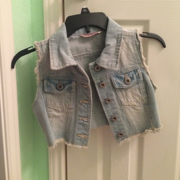 Highway denim vest