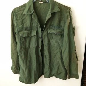 Brandy Melville Military shirt