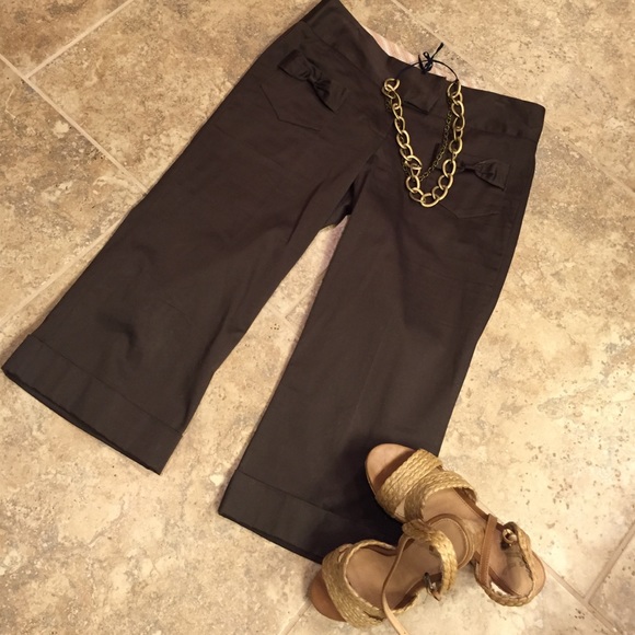 Brown Capri Pant