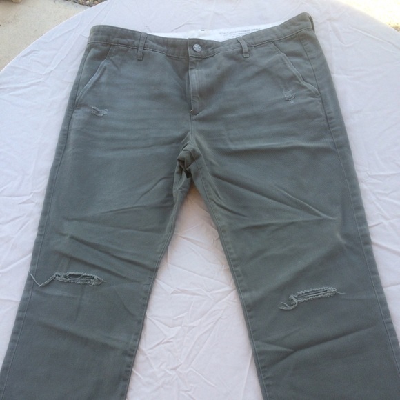 Adriano Goldschmied Pants - AG Boyfriend Crop