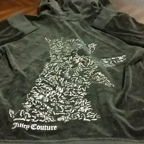 Juicy Couture velour zip up
