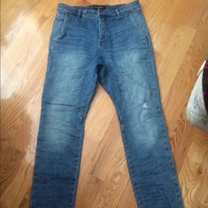 Zanerobe denim joggers