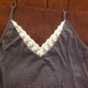 Aerie tank with lace detail
