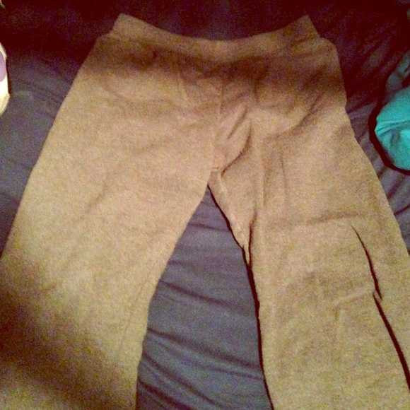 Grey sweatpants
