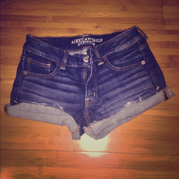 American eagle jean shorts