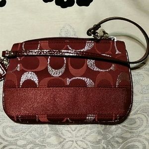 Coach wristlet