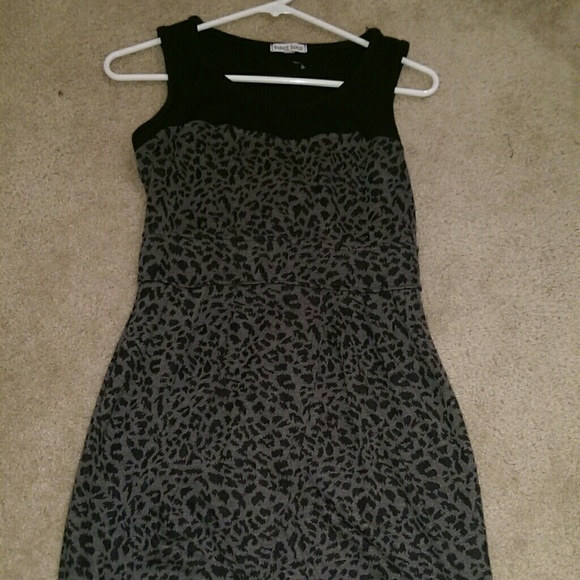 Leopard print dress