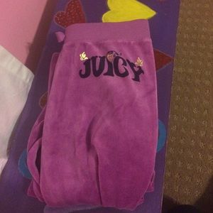 Juicy Couture Velour Track Pants