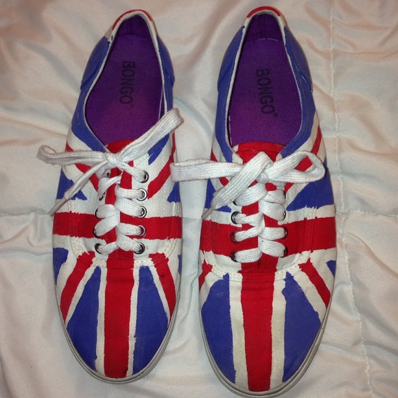 British flag sneakers