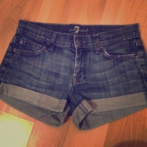 7 for all Mankind Denim Shorts