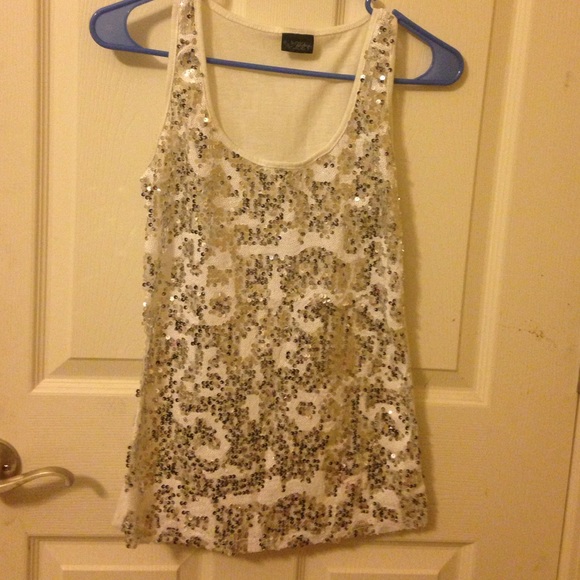 sequins tank top