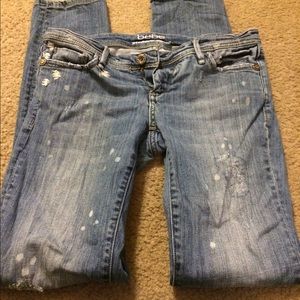 Bebe distressed jeans