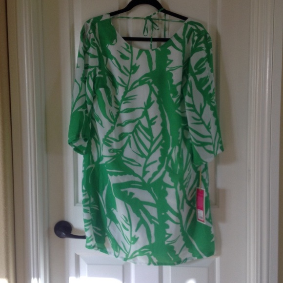 Lilly Pulitzer Satin Dress (boom boom print)