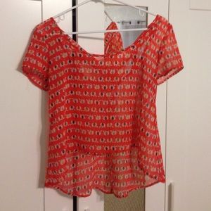 Elephant summery top