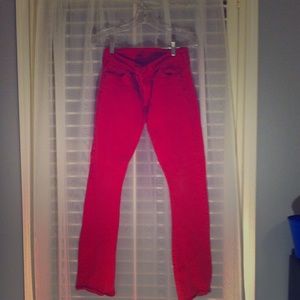 ❌👾SOLD👾❌HALF OFF Red Delia's Jeans