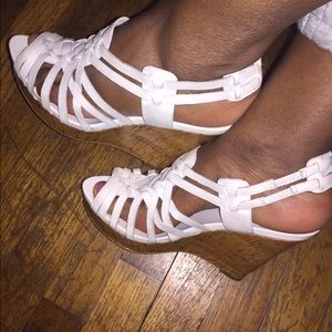 BCBG Girls wedge heels size 8.5