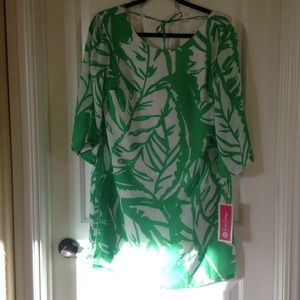 Lilly Pulitzer Satin Dress (boom boom print)