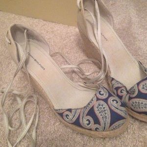 Tie up Tommy Hilfiger wedges