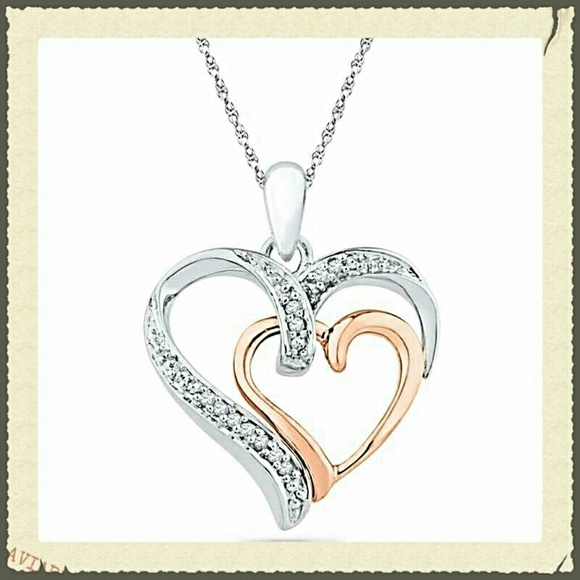 Double Heart Necklace