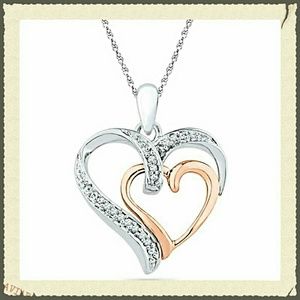 Double Heart Necklace