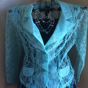 Lace Blazer