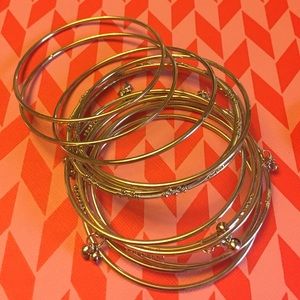 12 Silver Amrita Singh bangles