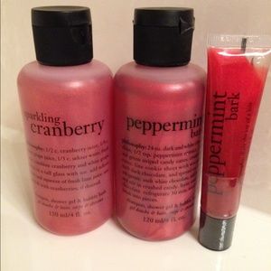 Philosophy 3-1 body gel & lipgloss BrandNew sealed