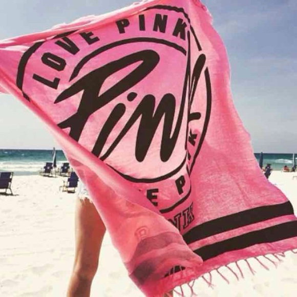 .99 Ship $29 Victoria's Secret Pink Beach Blanket