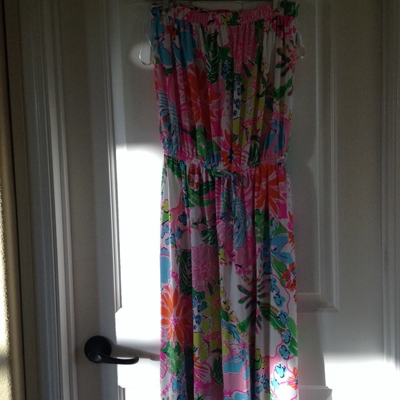 Lilly Pulitzer for Target Strapless Maxi Dress