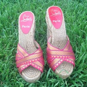 Christian Louboutin wedges