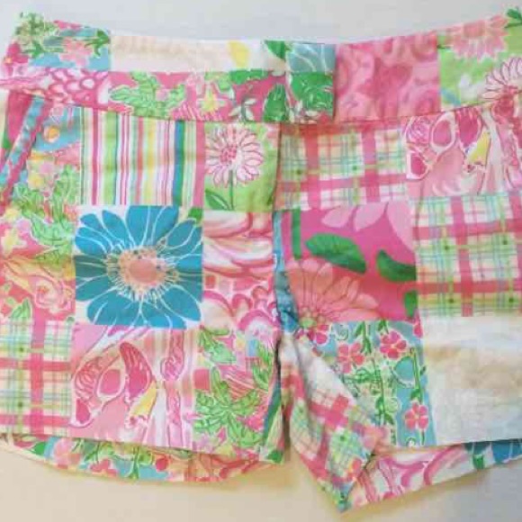 Lilly Pulitzer white label shorts
