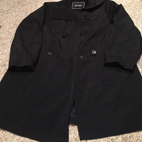 Cute Black Weather Rain Coat