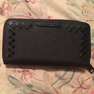 Rebecca Minkoff studded Ava zip wallet