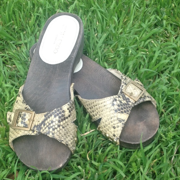 Jimmy Choo clogs