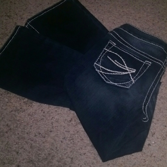 Silver jeans