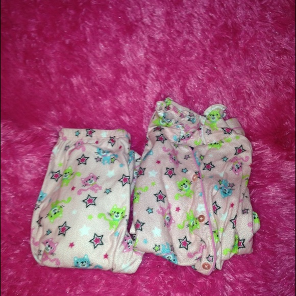Pink Cat Pajamas