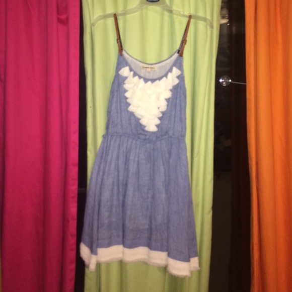 denim-like dress