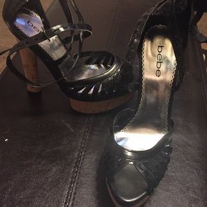 Bebe platform sandals