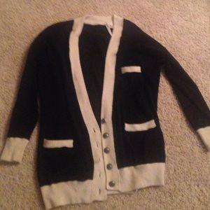 Long cashmere cardigan