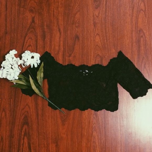 Laced Crop Top