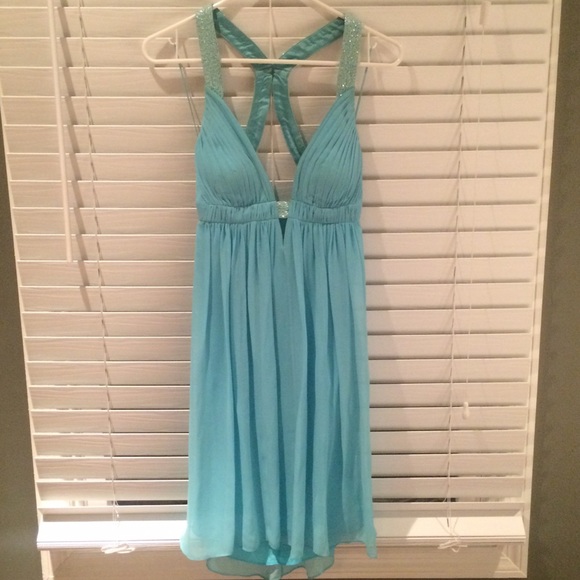 Light Blue Cocktail Dress