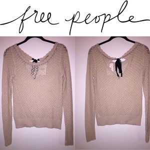 FREE PEOPLE KNIT SWEATER
