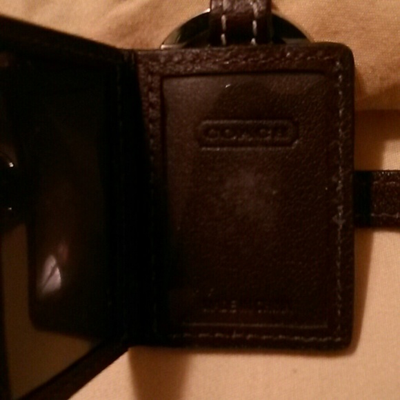 Coach keychain/picture holder brown - Picture 2 of 2