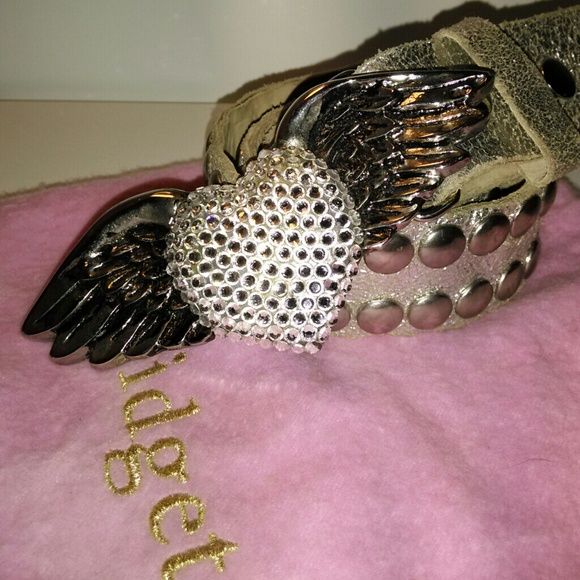 Bridget Shuster *Swarovski Crystal* Leather Belt