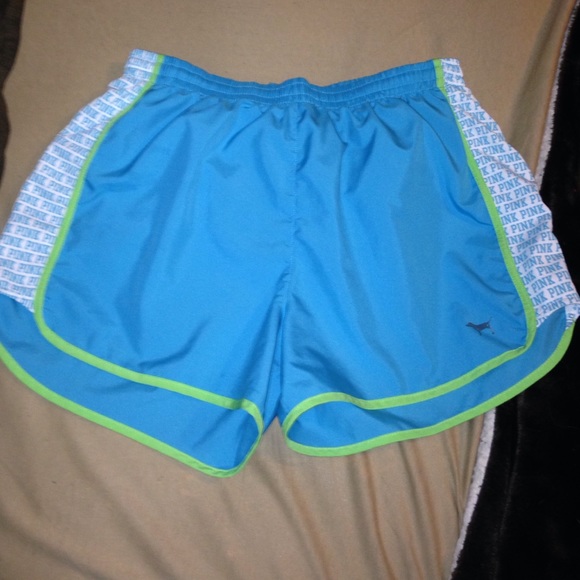 VS pink athletic shorts